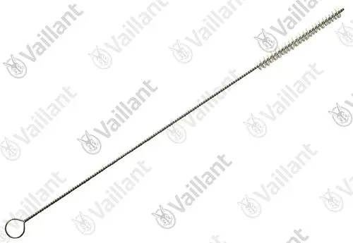 Vaillant Bürste mit langen Borsten und einem Ringgriff, geeignet zur Reinigung oder Pflege von Geräten.